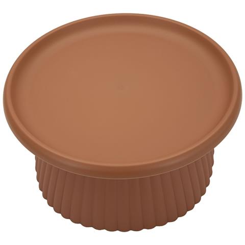 Tavolino Da Salotto Geax In Plastica Rossa Ø 70x35 Cm - Foto 2