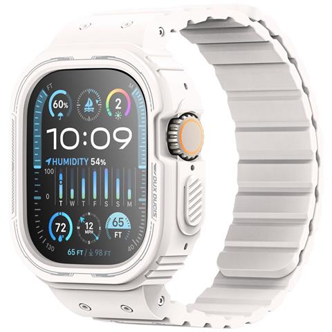 Cinturino Orologio per Apple Watch Ultra / Ultra 2 - Bianco Stellare - Foto 1