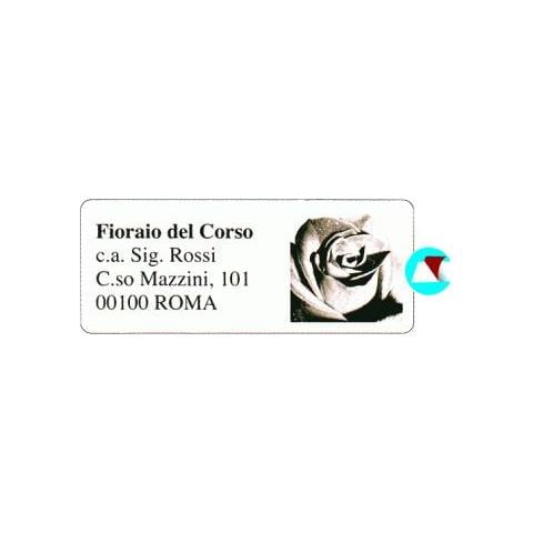 etichette dim. 36x89mm 260x2 rt indirizzi estesi 990120 - Foto 3