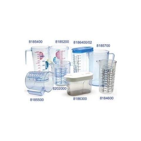 Caraffa in termoplastica per alimenti con scala graduata 1 lt - Foto 3