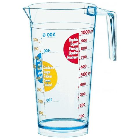 Caraffa in termoplastica per alimenti con scala graduata 1 lt - Foto 1