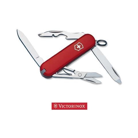 RAMBLER Multiuso da 58 mm con guance rosse Cellidor con croce anello portachiavi - Foto 1