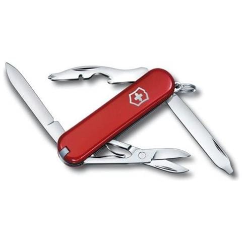 RAMBLER Multiuso da 58 mm con guance rosse Cellidor con croce anello portachiavi - Foto 2