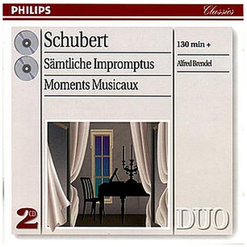 Schubert - The Complete Impromptus / Moments Musicaux - Brendel (2 Cd)  - Foto 1