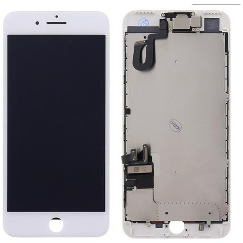 Schermo Lcd Vetro Touch Screen Di Ricambio Compatibile Bianco Per Iphone 7 Plus - Foto 1