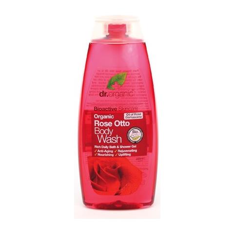 Dr Organic Rose Otto Rosa Body Wash Detergente Corpo 250 Ml - Foto 1