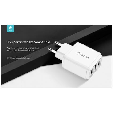 Alimentatore Da Muro Con Tre Uscite Usb 3.4 Amper - Foto 1