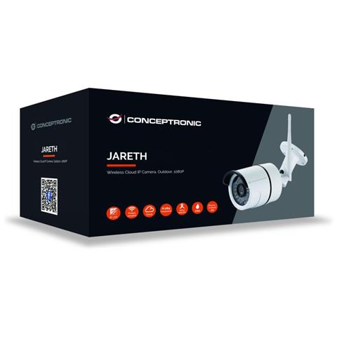 Telecamera Bullet Jareth 2 MP Full HD Interno / Esterno Giorno / Notte Impermeabile IP66 - Foto 4