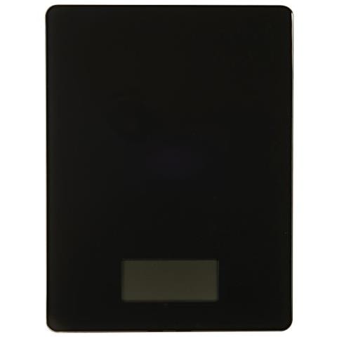 F76600 Bilancia Da Cucina In Vetro E Plastica 23 X 17 X 15 Cm : Nero - Foto 2