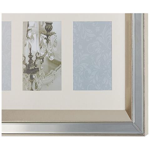 Cornice A Specchio Per 6 Foto Color Argento Makeni - Foto 7