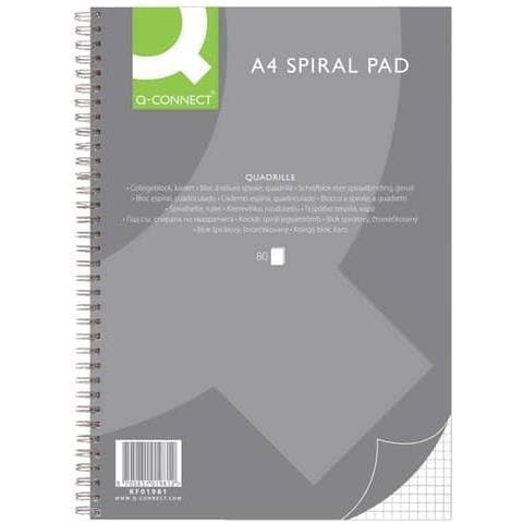 Blocco Spiralato A4 80 Ff Quadri 5 Mm Kf01981 - Foto 1