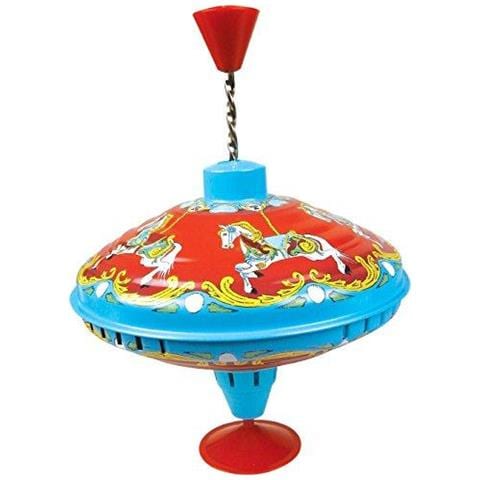 Toy Spinning Tobar Carousel Humming Top Tradizionale - Foto 2