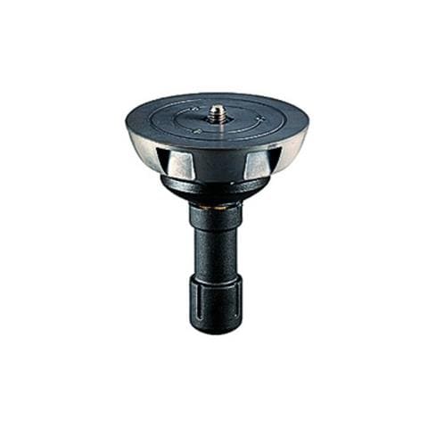 Mezza Sfera con Manico Corto Bloccaggio per Treppiede 10 cm Nero 500BALLSH - Foto 1