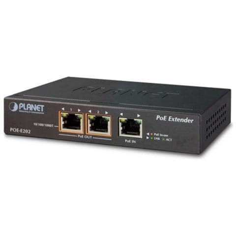 POE-E202, 0 - 50 °C, 5 - 95 °C, -10 - 70 °C, 5 - 95 °C, 10/100/1000Base-T (X) , IEEE 802.3ab, IEEE 802.3af, IEEE 802.3at, IEEE 802.3x - Foto 1