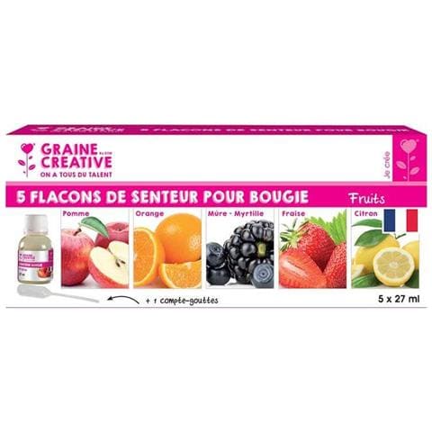 5 Aromi Per Candela X 27 Ml - Frutta - Foto 1