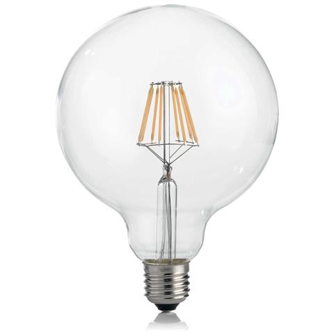 Lampadina E27 Globo D125 08w 3000k Cri90 Trasp - Ideal Lux 271590 - Foto 2