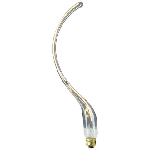 Lampadina Led E27 Regolabile 4w Smoky Glass Bianco Caldo 2200 - 2700k 380x200 Mm Vetro - Foto 1