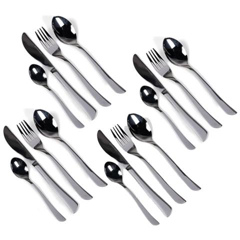 Set Posate Acciaio Inox (16 Pezzi) 9120000682 - Foto 2