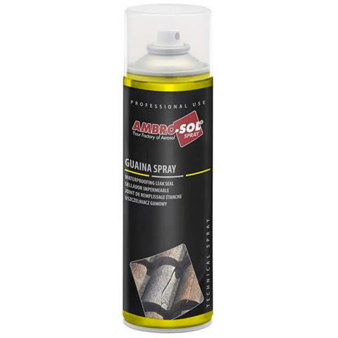 Guaina Spray Nero Riempitivo Muratura Asfalto Legno Fori Crepe Impermeabilizza - Foto 2