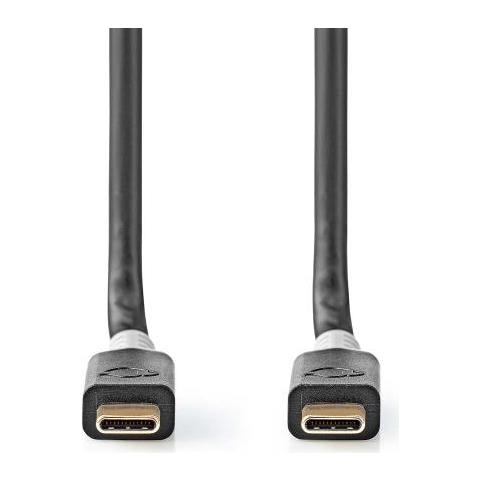 Ccbw64020at20 Cavo Usb 2 M Usb4 Gen 2x2 Usb C Nero, Argento - Foto 1