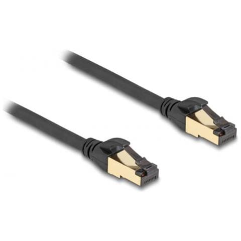 80248 Cavo Di Rete Nero 1 M Cat7 S /ftp (s-stp) - Foto 1