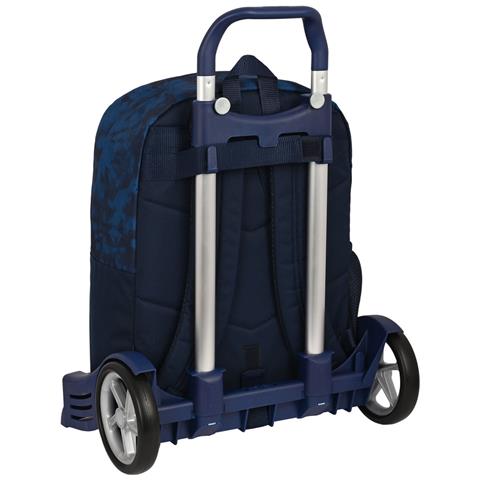 Trolley Per La Scuola Batman Legendary Blu Marino 32 X 43 X 14 Cm - Foto 2