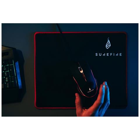 Kingpin Gaming Combo Set (tastiera Rgb Qwerty Italiana, Mouse A 7 Pulsanti Con Rgb E Mouse Pad Da Gaming) - Foto 2