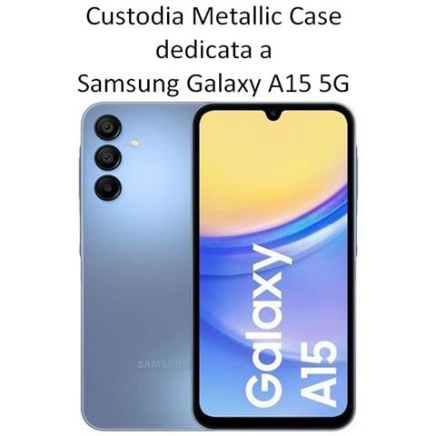 Custodia Tpu Silicone Cover Case Per Samsung Galaxy A15 5g Sm-a156 Gold - Foto 2