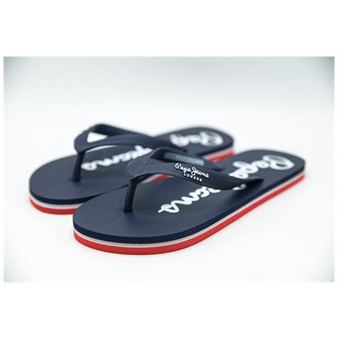 Bay Beach Basic Flip Flops Pms70128-595, Uomini, Blu, 41 - Foto 6