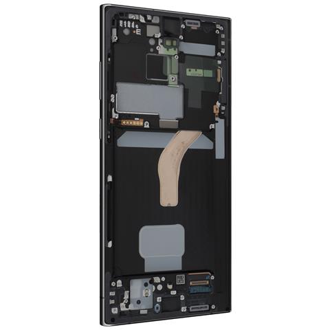 Blocco Completo S22 Ultra Lcd + Touch + Frame Originale, Grigio - Foto 4