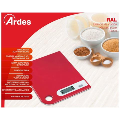 Bilancia Da Cucina Digitale Ral Ar1pa1/r Ardes - Foto 2