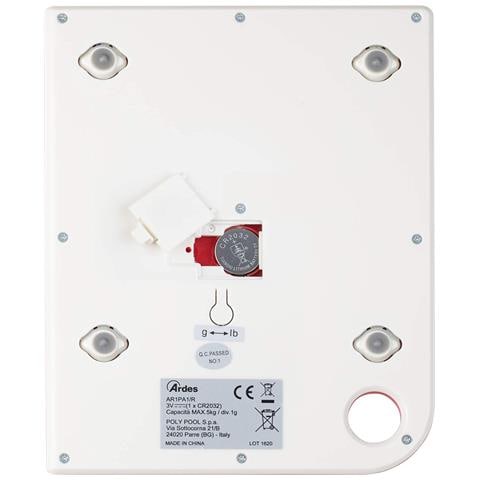 Bilancia Da Cucina Digitale Ral Ar1pa1/r Ardes - Foto 8