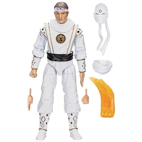 Power Rangers Cobra Kai Articolato Accessori Di Daniel Larusso Morphed, Bianco - Foto 1