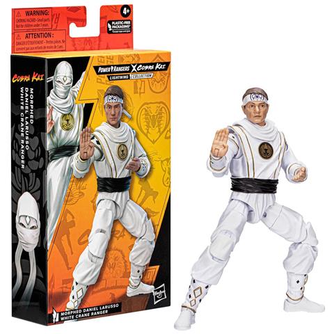 Power Rangers Cobra Kai Articolato Accessori Di Daniel Larusso Morphed, Bianco - Foto 5