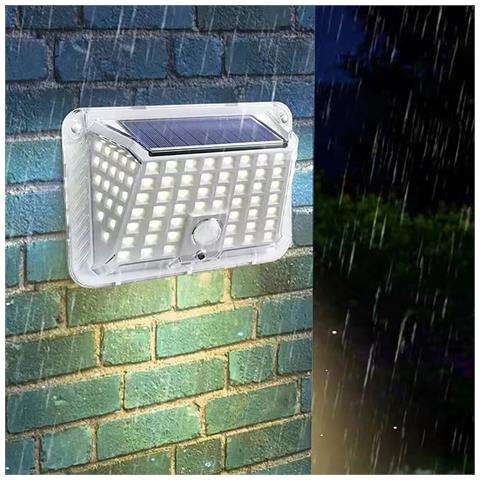 Faro Luce Faretto Esterno Energia Solare 90 Led Smd Sensore Movimento Te-b0517 - Foto 2