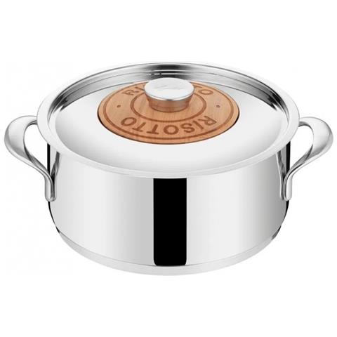 Pentola In Acciaio Inossidabile Da 24 Cm Con Coperchio - 011204032424 - Foto 1