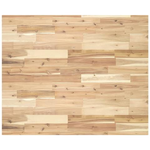 Piano Scrivania Non Trattato 100x80x4cm Legno Massello Acacia - Foto 1