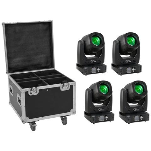 Set 4x Led Tmh-b90 + Case Mit Rollen (20000931) - Foto 1