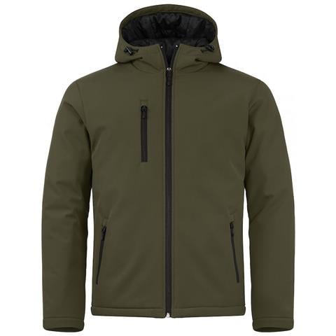 Padded Hoody Softshell Verde Bamboo Xs - Foto 1