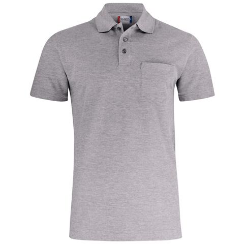 Basic Polo With Pocket Grigio Melan 4xl - Foto 1