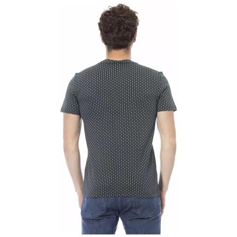 Maglietta In Cotone Verde - M - Foto 3