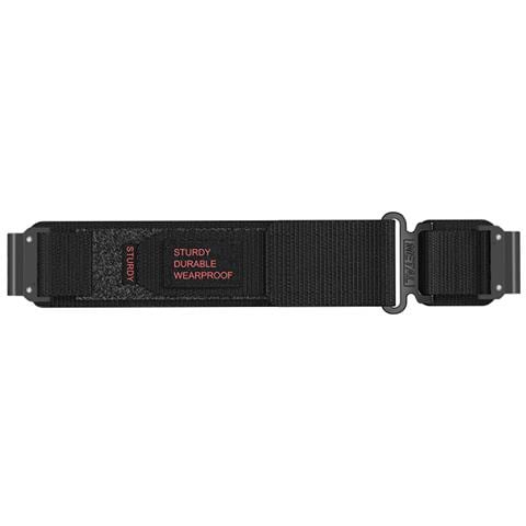 Cinturino In Nylon Per Garmin Fenix 5x / 6x / 7x / 8 51mm Black 22 Mm - Foto 2