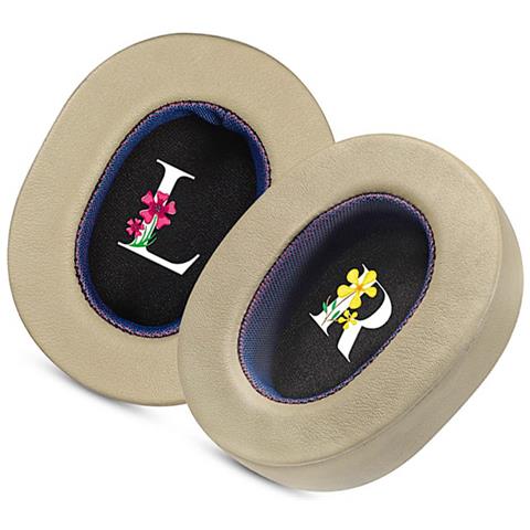 Cuscinetti Auricolari Di Ricambio Per Cuffie Sony Wh-1000xm5 - Champagne Con Pelle Di Agnello Viola - Foto 2