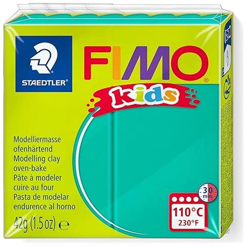 Staedtler - ""fimo Kids"" - 42gr - Pasta Da Modellare Termoindurente - Colore Verde - Foto 1
