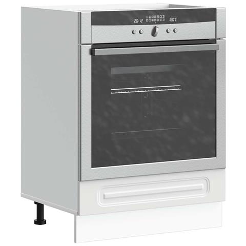 Armadio Per Forno Kalmar Bianco In Legno Multistrato - Foto 1