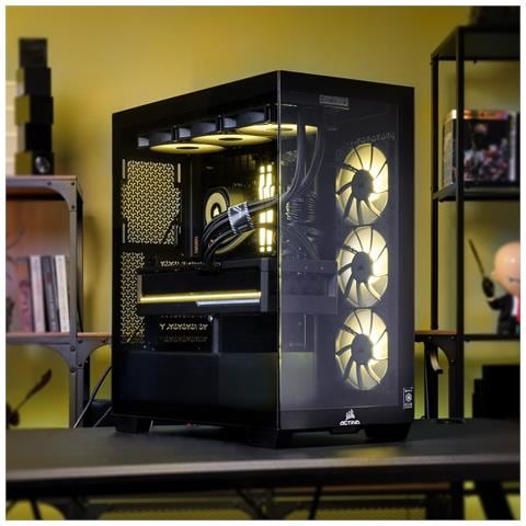 5901443413707 PC AMD Ryzen™ 7 9800X3D 32 GB DDR5-SDRAM 2 TB SSD NVIDIA GeForce RTX 5080 Midi Tower Nero - Foto 16