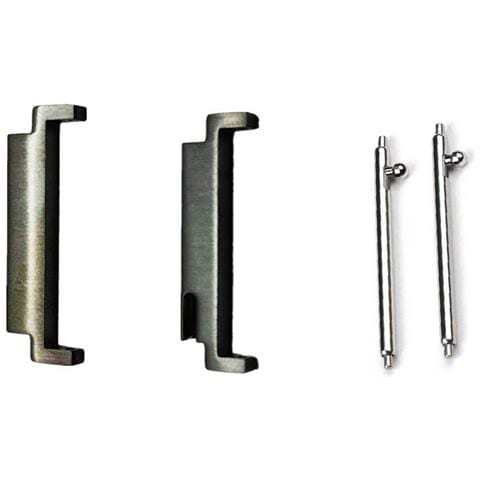 Connettore Universale Nero Per Cinturino Da Orologio, Adattatori Da 18 Mm A 22 Mm - Foto 4