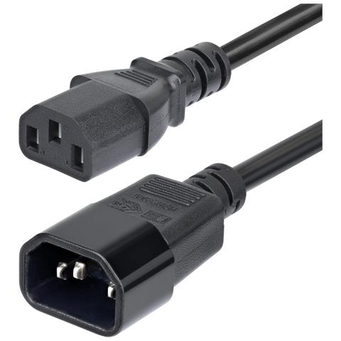 Cavo Prolunga Di Alimentazione Da 4,5m, Cavo Di Alimentazione Da C14 A C13 Per Pdu, 15a 250v, 14awg, Prolunga - Foto 1