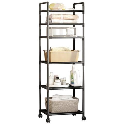 Scaffale Da Cucina A 6 Ripiani - Mobile E Pratico Per Organizzare La Tua Cucina - Foto 1