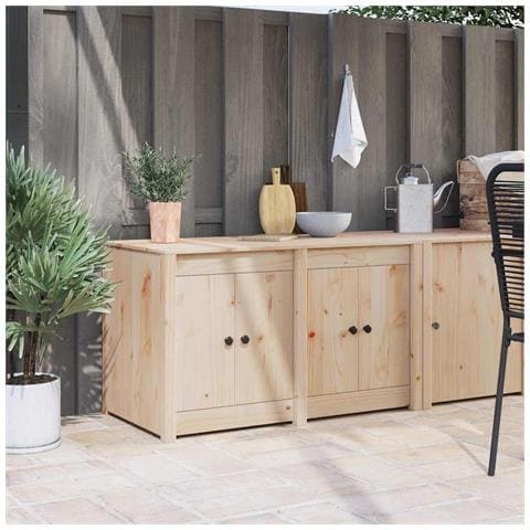 Mobile da cucina con lo scaffale Marrone 106 x 55 x 64 cm - Foto 2